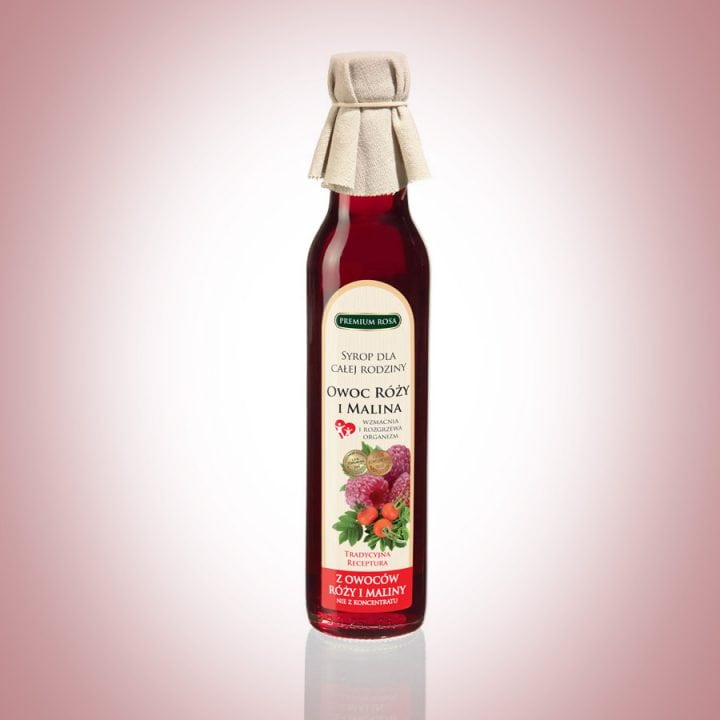 Etykiety linii syropów 250ml
