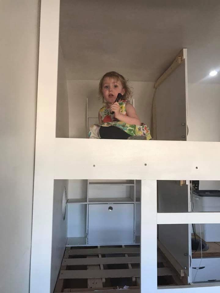Hazel loves showing off her stuff!