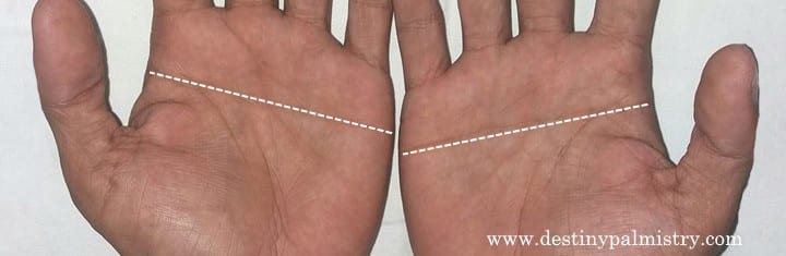 Double Simian or One Simian Line on the Palm - Destiny Palmistry