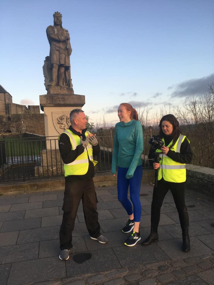 Jen Wetton at Stirling Castle