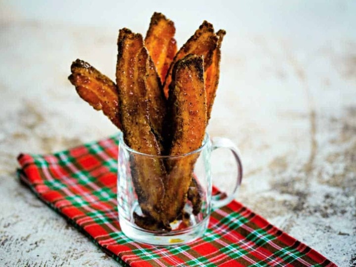 Candied Brown Sugar Pepper Bacon