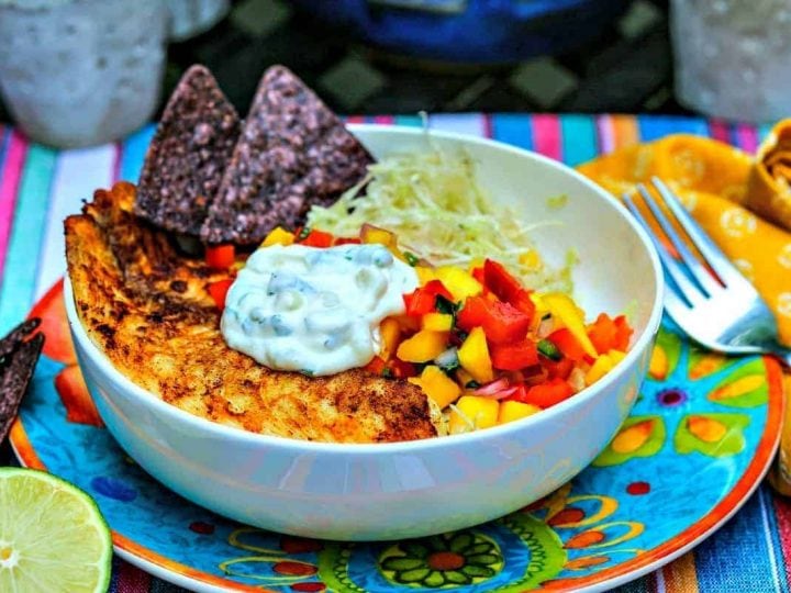 Fish Taco Bowl | Life, Love, and Good Food