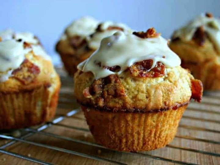 Maple-Glazed Bacon Muffins