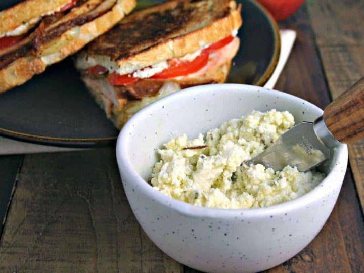 Turkey Stack with Feta Spread