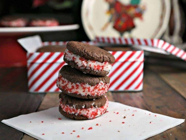 Homemade Peppermint Oreos