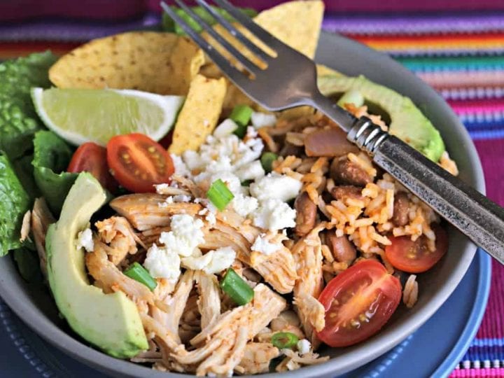 Tex-Mex Chicken Burrito Bowl
