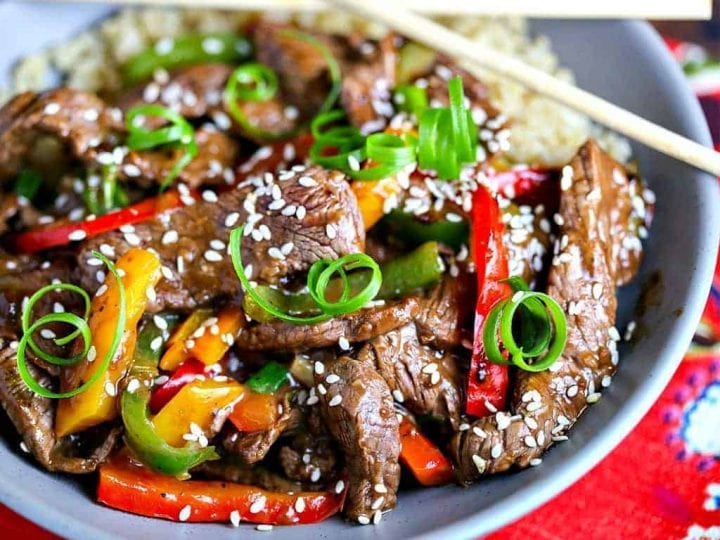 Pepper Steak Stir-Fry | Life, Love, and Good Food