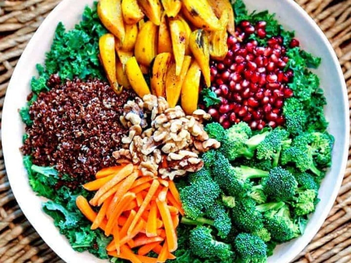 Super Food Salad with Ginger Sesame Dressing