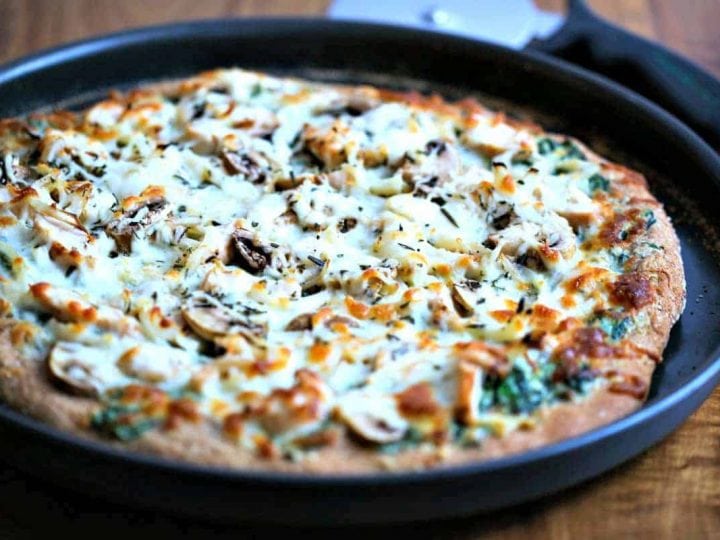 Chicken Florentine Pizza