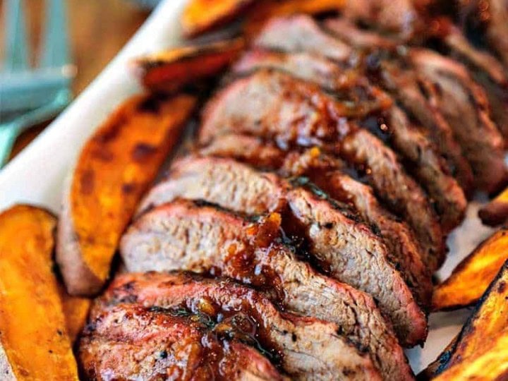 Chili-Orange Glazed Pork Tenderloin