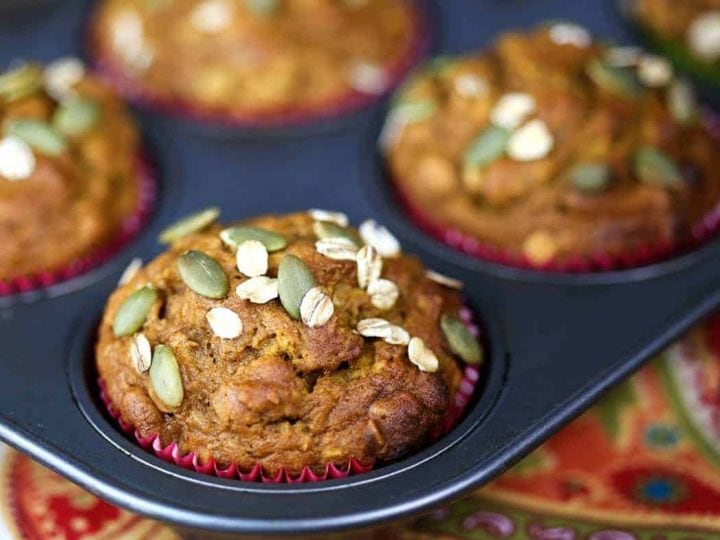 Pumpkin Oat Muffins