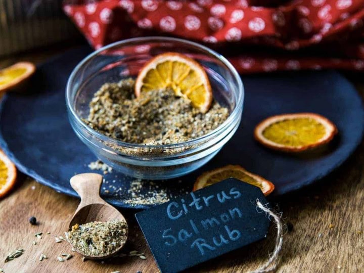 Citrus Salmon Dry Rub