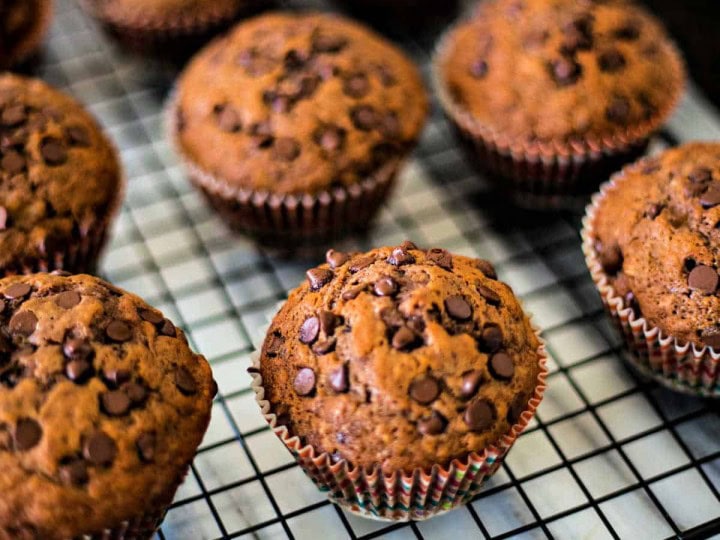 Chocolate Banana Muffins