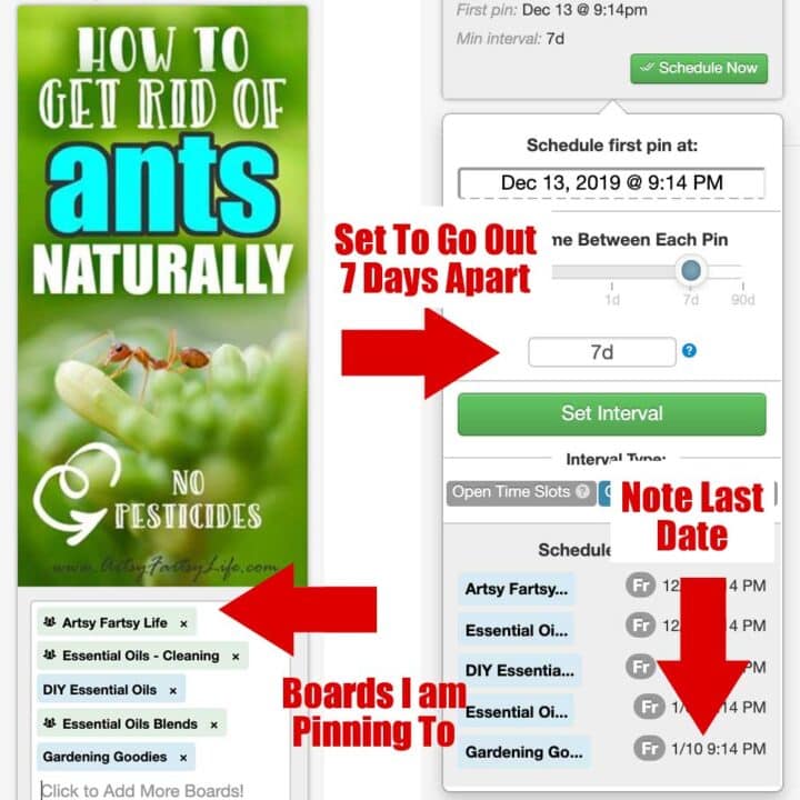 How To Schedule Multiple Pinterest Pins To Multiple Boards