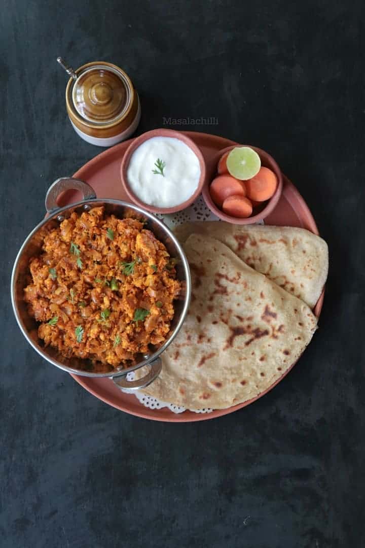 Paneer Bhurji Recipe Indian Scrambled Cottage Cheese Masalachilli A Complete Vegetarian Food Experience How to make paneer bhurji.