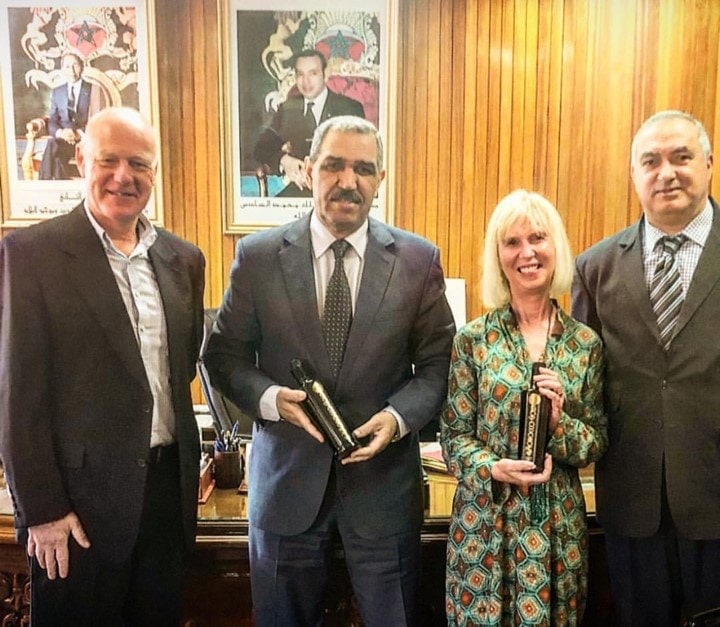 Governor Azzilal With Morocco Gold