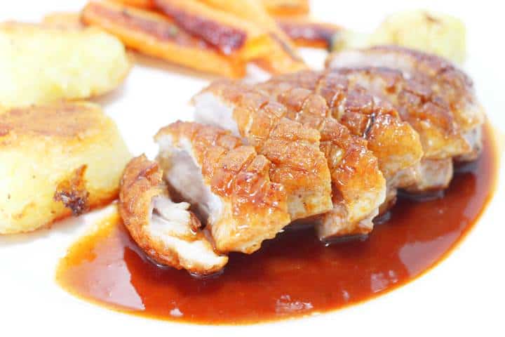 Duck Breast With Orange Sauce - a classic combination 'Duck a L'orange'