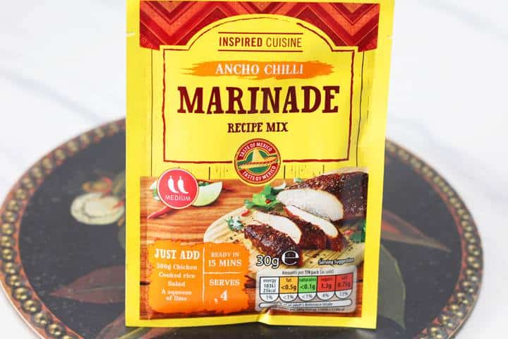 chicken fajita seasoning packet