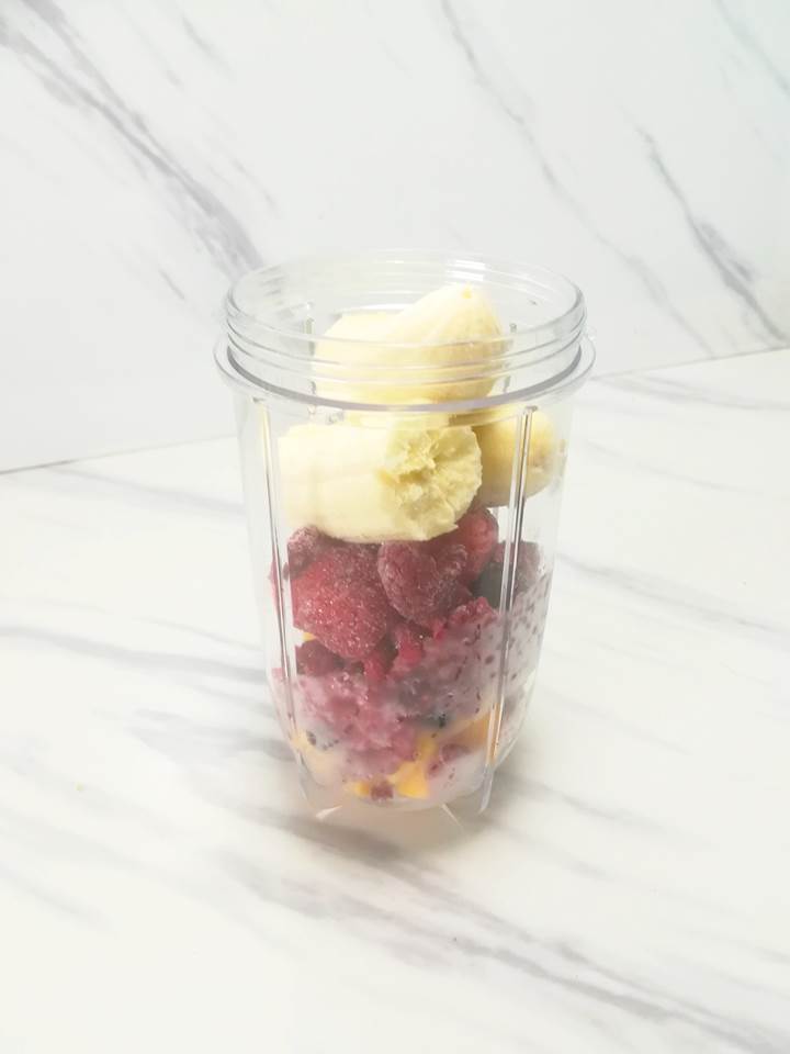 Frozen Mixed Fruit Smoothie - the best way to start the day!