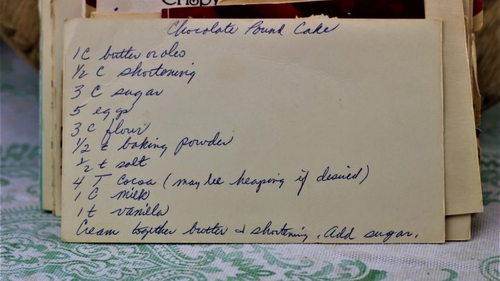 Chocolate Pound Cake