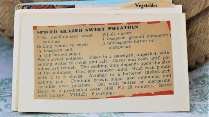 Spice Glazed Sweet Potatoes