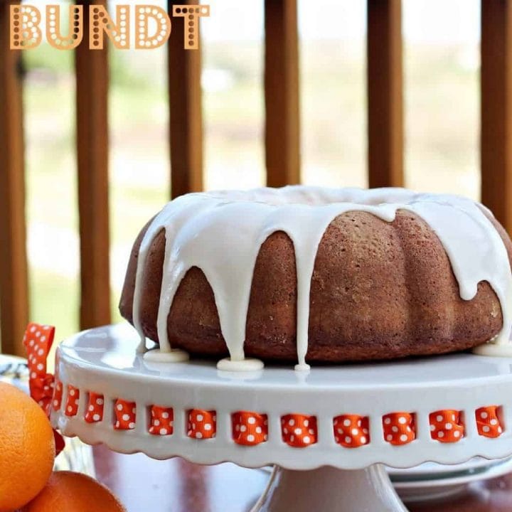 Orange Creamsicle Bundt Cake