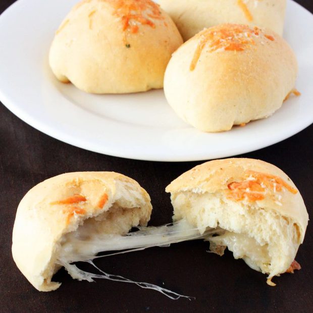 Cheesy Stuffed Buns