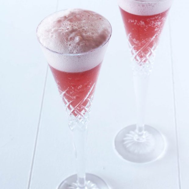 Raspberry Sorbet & Champagne