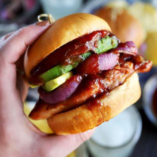 Foster Farms® Spicy Grilled BBQ Chicken Sandwich
