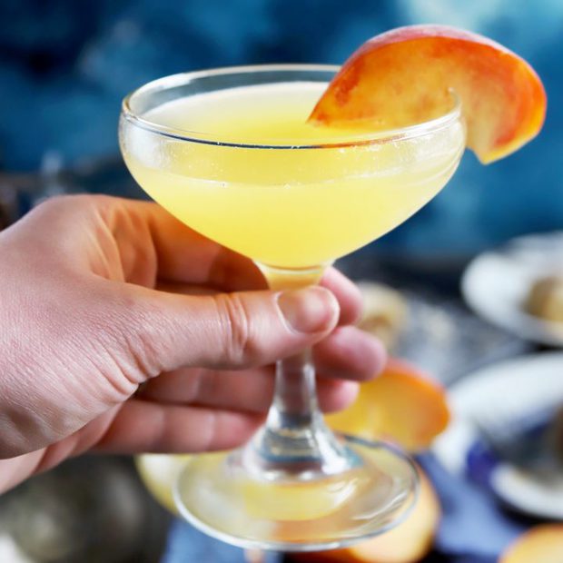 Peach Breakfast Martini
