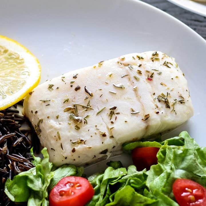 Easy Baked Alaskan Halibut