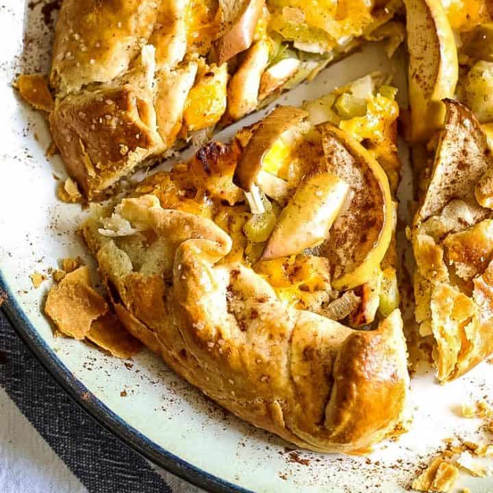 Savory Apple Galette Recipe » The Thirsty Feast