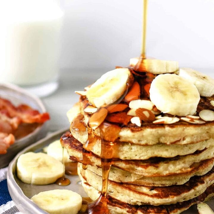 Almond Banana Pancakes