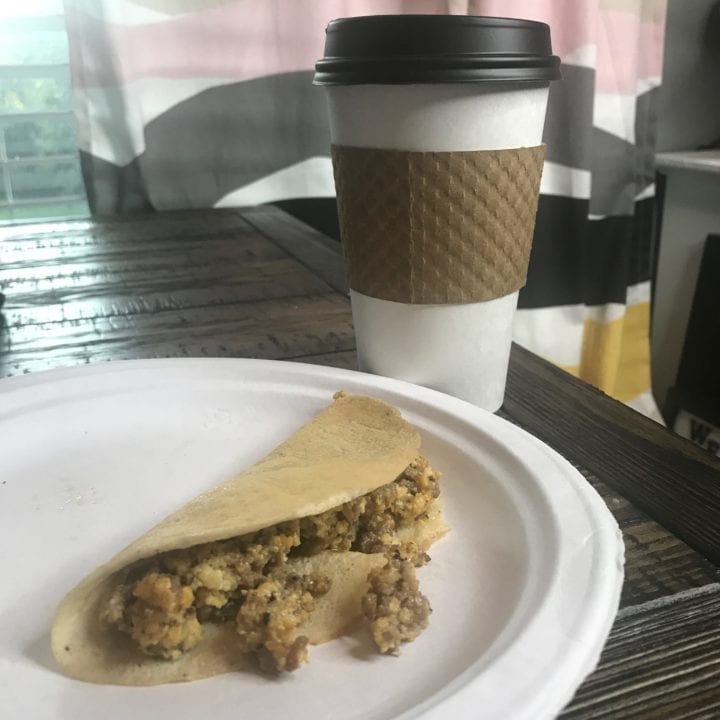 Easy Keto Crepes with Sausage Egg and Cheese Filling Recipe 6 KETO Sauage Egg and Cheese Crepes