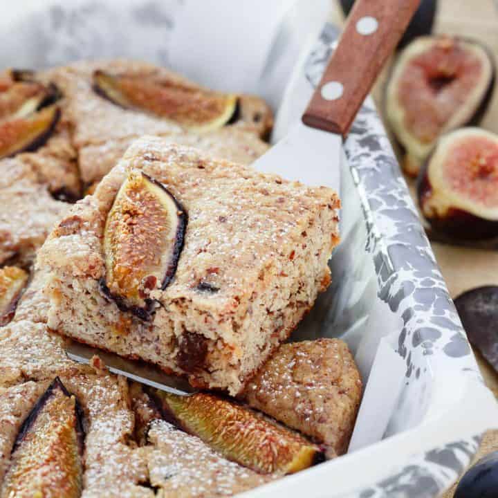 Ricotta Almond Fig Cake