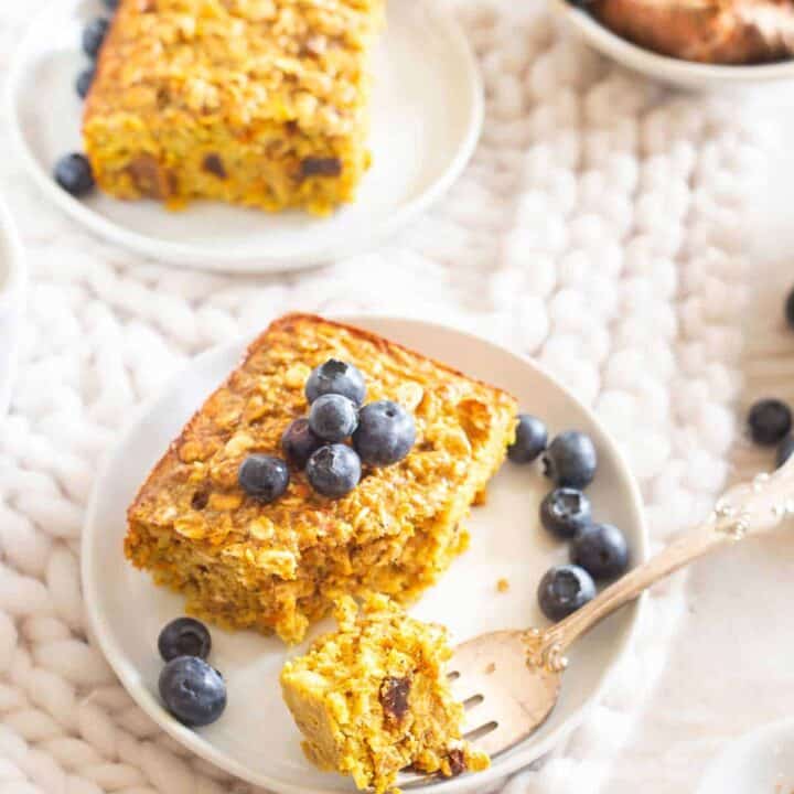 Baked Turmeric Oatmeal