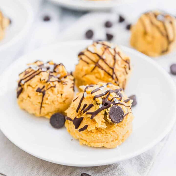 edible pumpkin cookie dough