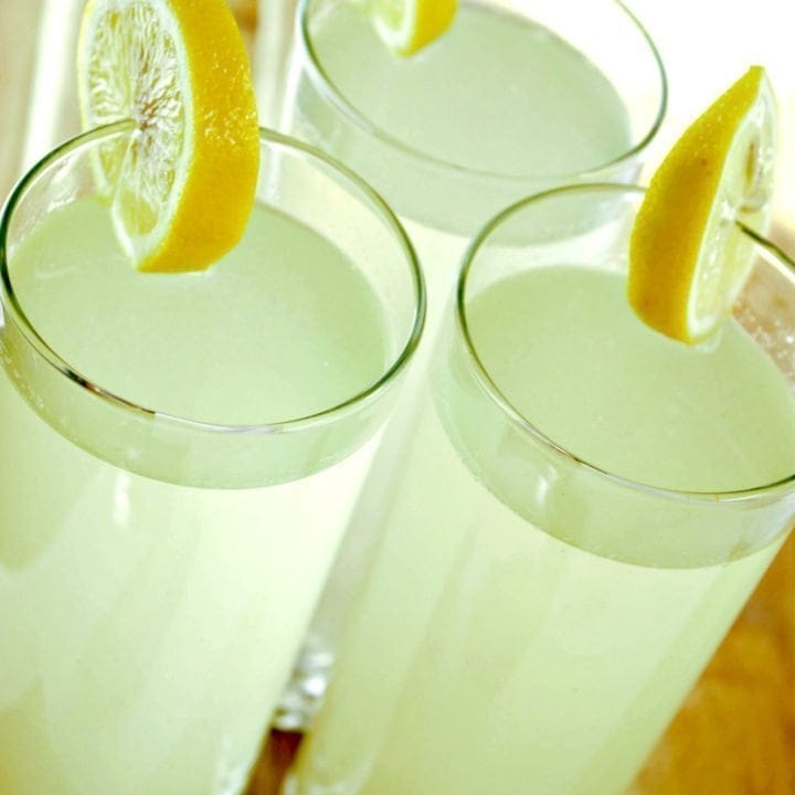 An old Southern lemonade recipe that kicks lemonade up a notch by utilizing lemon zest for a beautiful and flavorful drink!