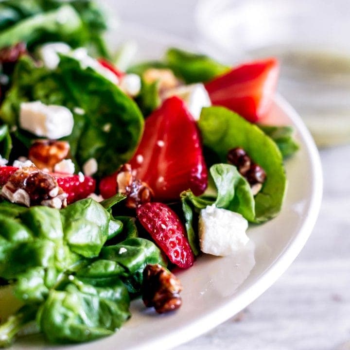 Strawberry Spinach Salad (Melting Pot Copycat)