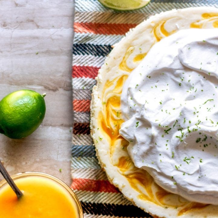 Mango Margarita Cheesecake