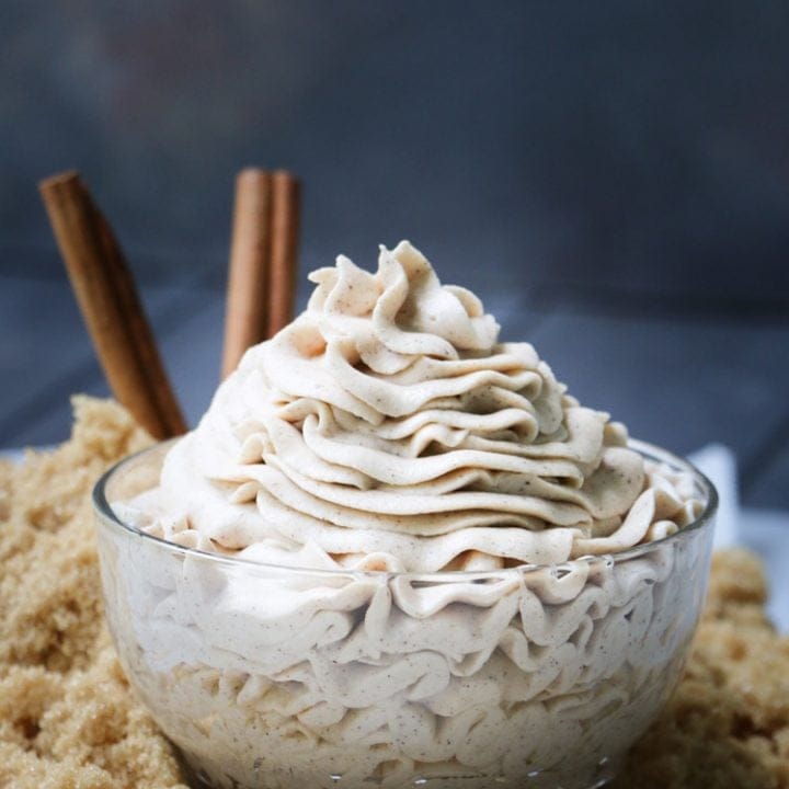 Brown Sugar Cinnamon Whipped Cream Cream Cheese Frosting