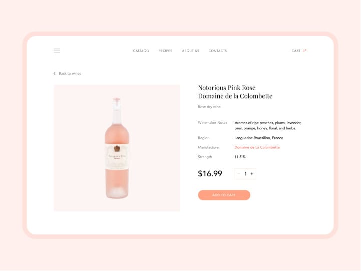 Online Store Design for an Organic Meat Farm 3