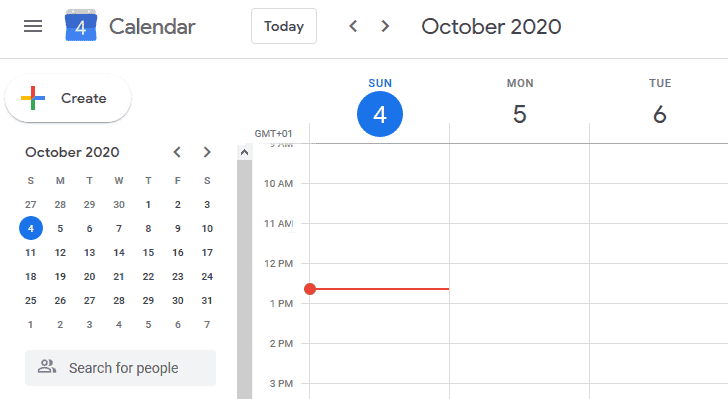 Google Calendar - Free Editorial Calendar Tool