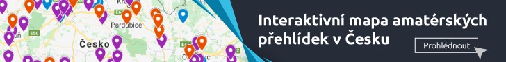 Interaktivní mapa přehlídek celé ČR