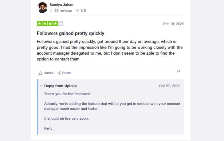 Upleap reviews