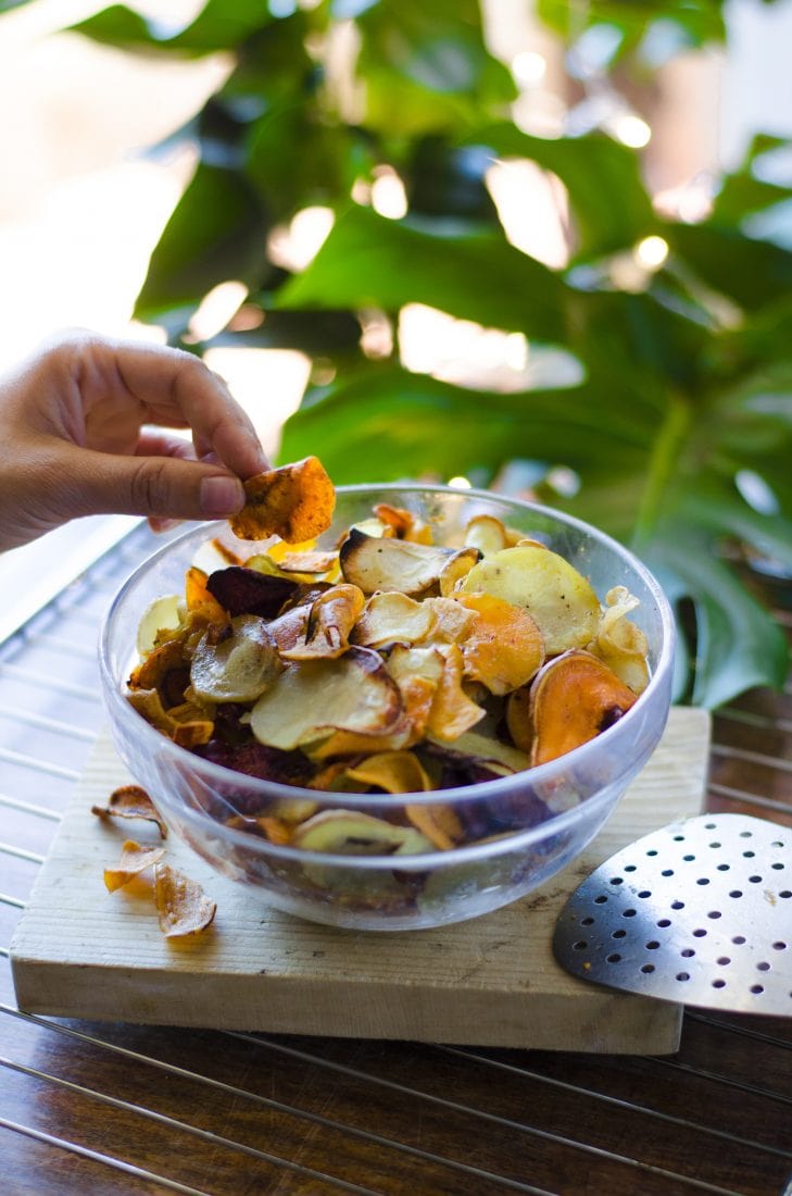 Chips de verduras