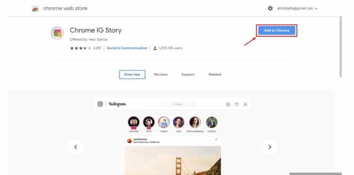 5 Cara Download Dan Menyimpan Story Instagram Orang Lain Ke HP 4 Chrome IG Story