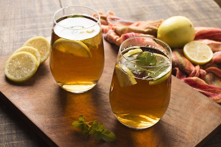 lemon iced tea lemon iced tea