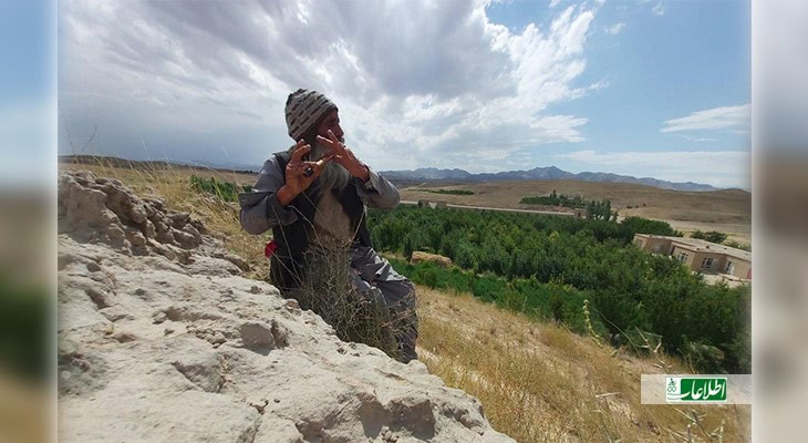 بابا جانان بر فراز تپهی احزان خود