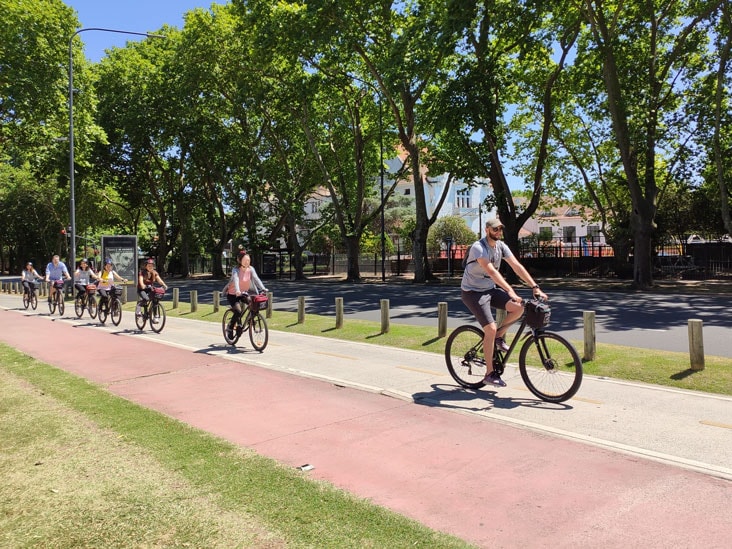 Buenos Aires Beautiful Bike Lane